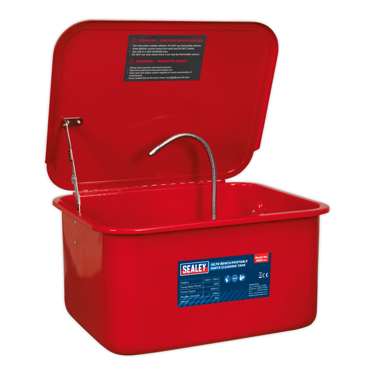 Bench/Portable Parts Washer 15L SM21