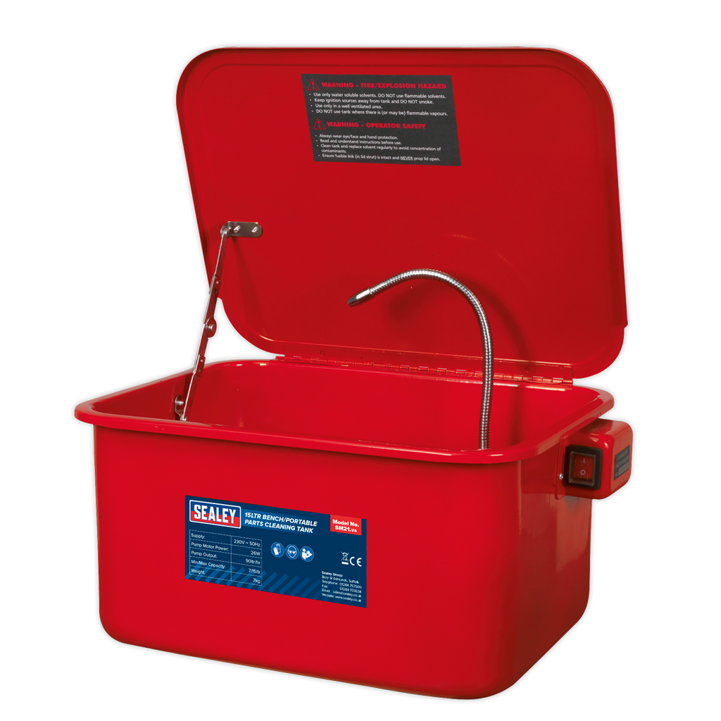 Bench/Portable Parts Washer 15L SM21