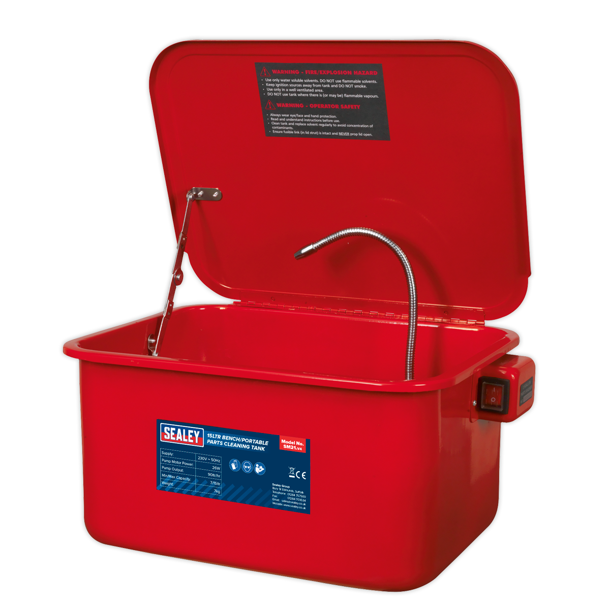 Bench/Portable Parts Washer 15L SM21