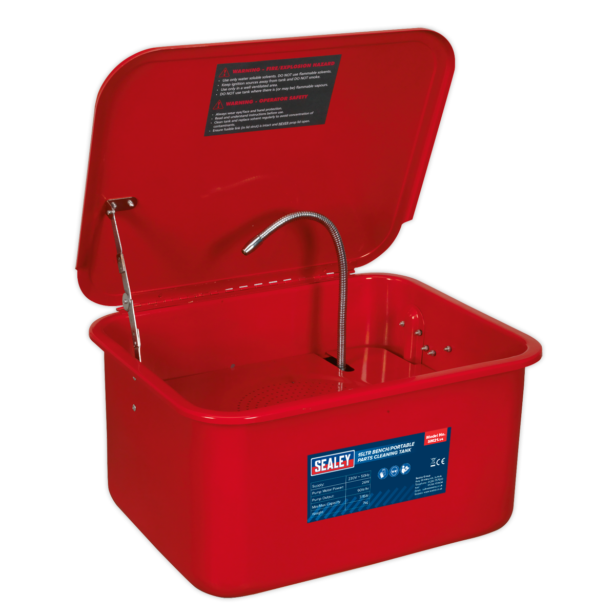 Bench/Portable Parts Washer 15L SM21