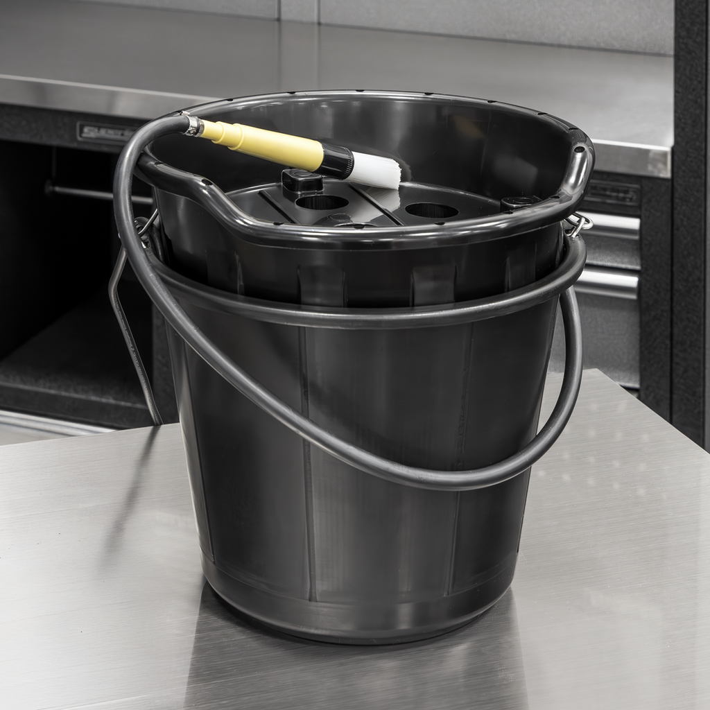 Portable Parts Washer Bucket with Brush 14L SM220
