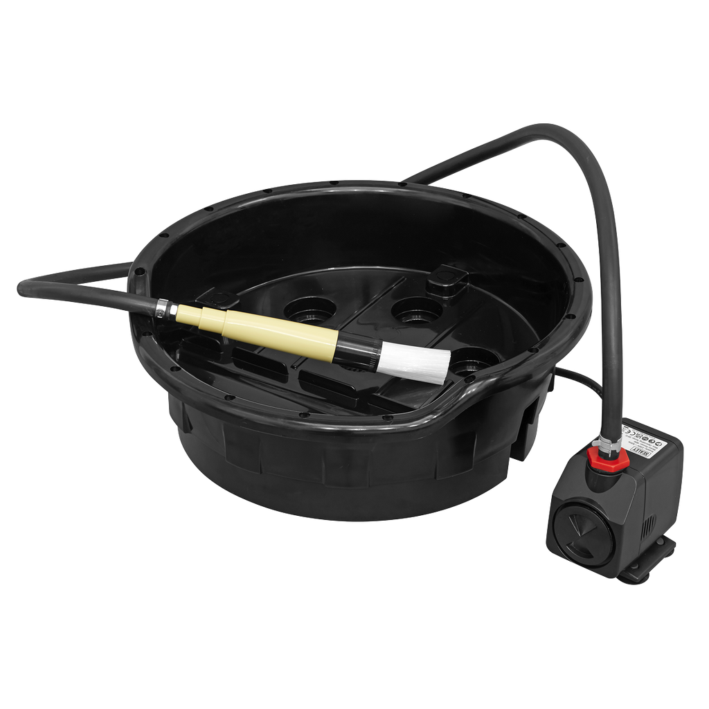 Portable Parts Washer Bucket with Brush 14L SM220