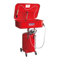 Air Operated Mobile Parts Washer 50L with 65L Reservoir SM224