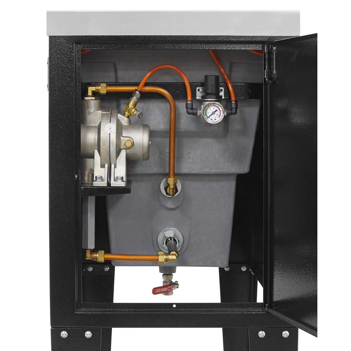 Spray Gun Cleaning Tank 2 Gun Capacity SM23P