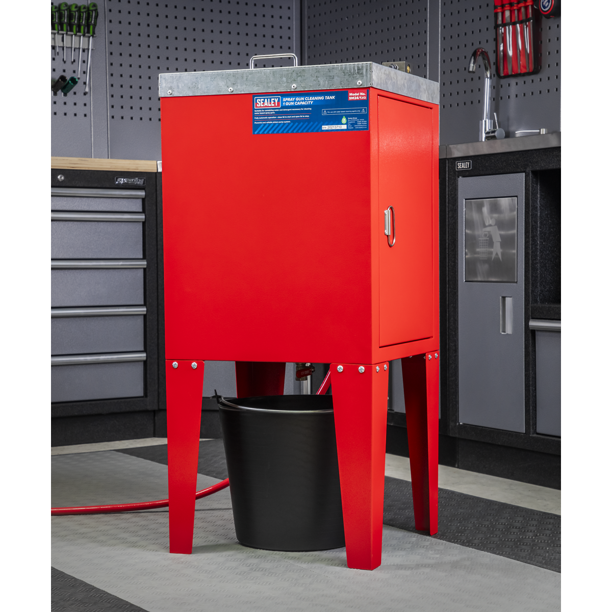 Spray Gun Cleaning Tank 1 Gun Capacity SM24/1