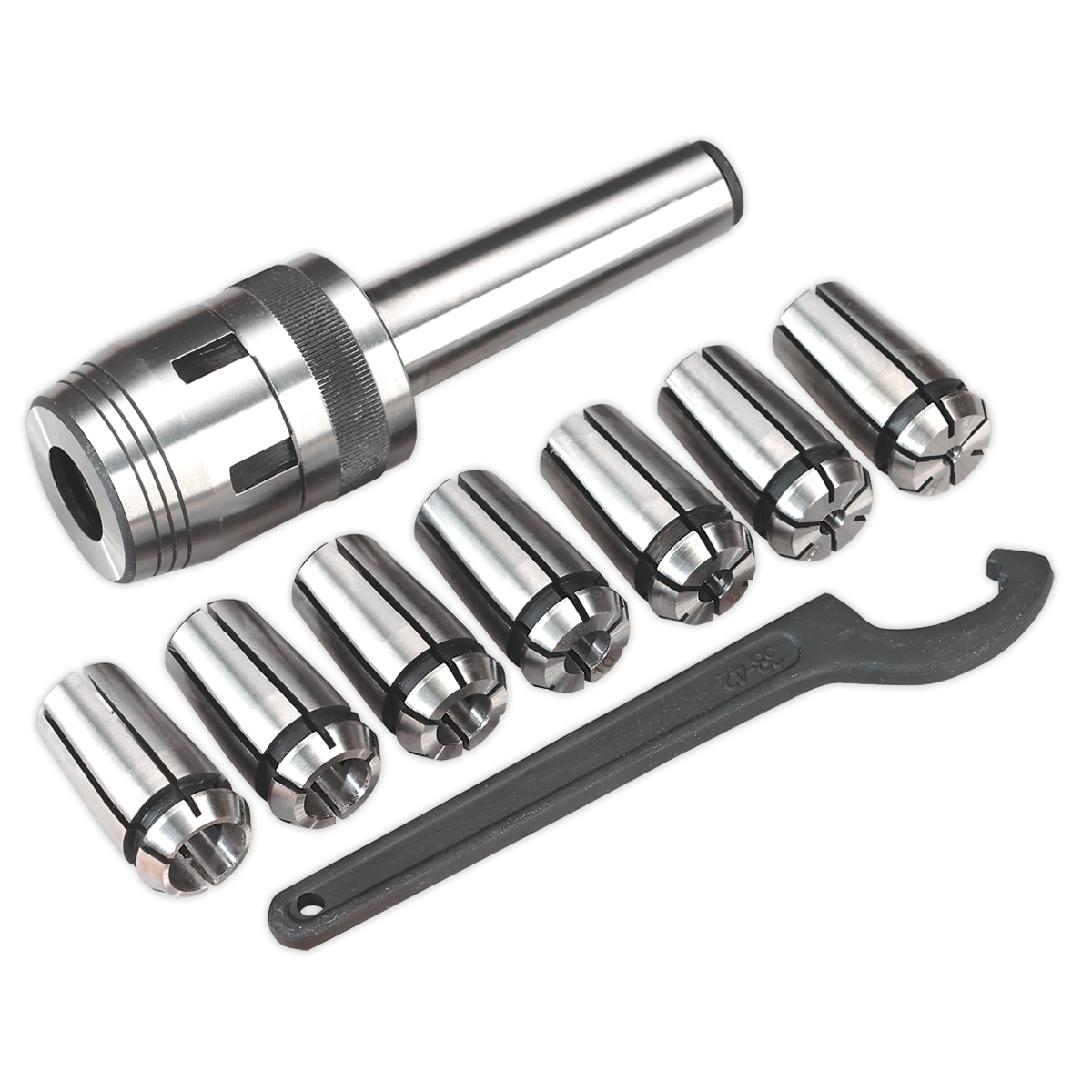 Mill Chuck Set MT3-M12 4-16mm SM2502MCS