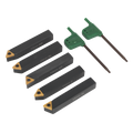 Indexable Lathe Turning Tool Set 10mm 5pc SM3025CS1