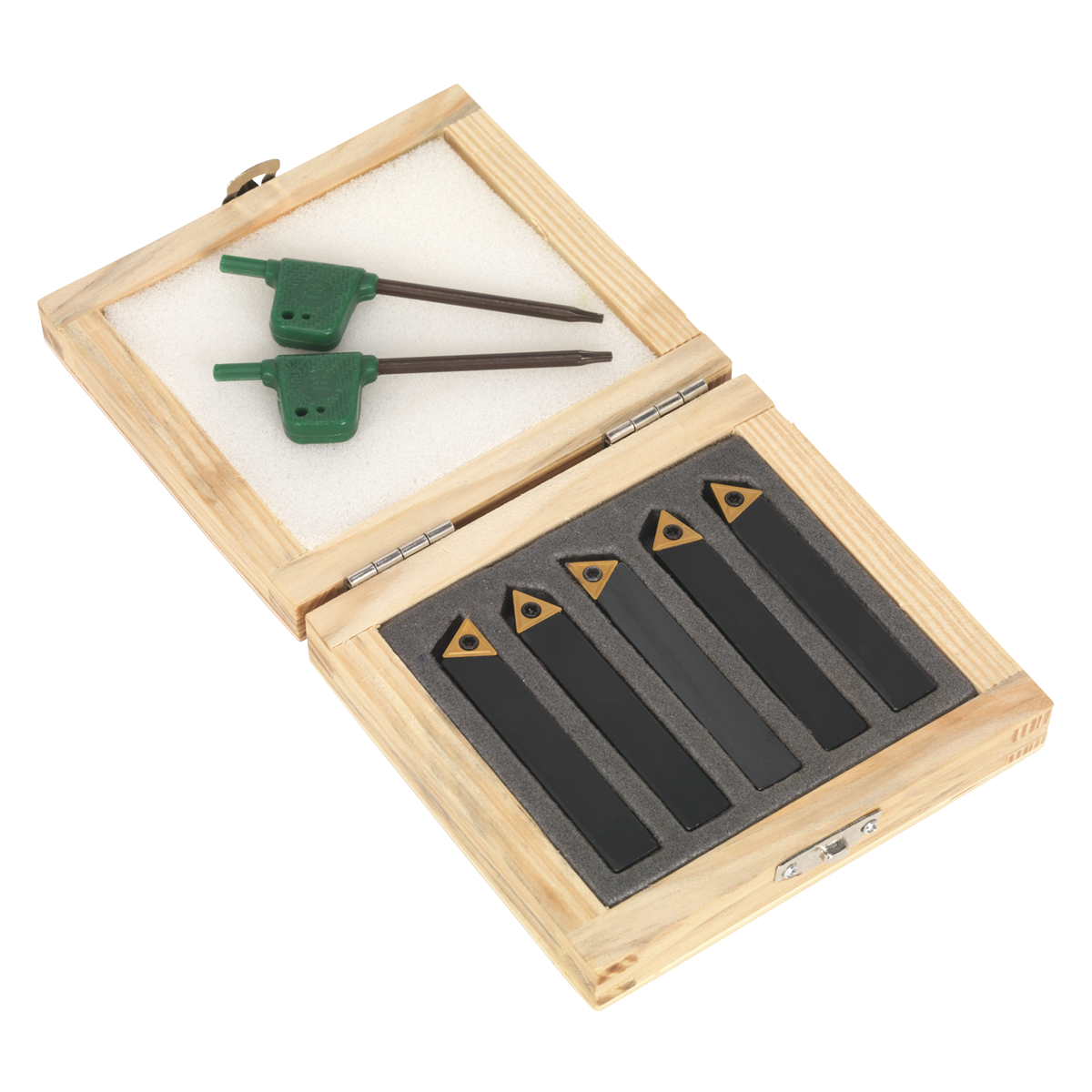 Indexable Lathe Turning Tool Set 10mm 5pc SM3025CS1