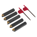 Indexable Lathe Turning Tool Set 8mm 5pc SM3025CS2