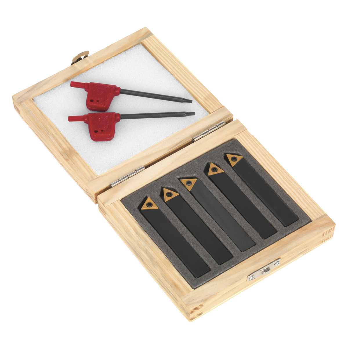 Indexable Lathe Turning Tool Set 8mm 5pc SM3025CS2