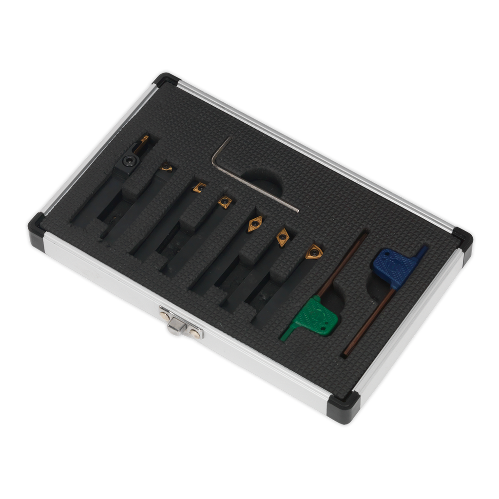 Indexable Lathe Turning Tool Set 8mm 7pc SM3025CS5