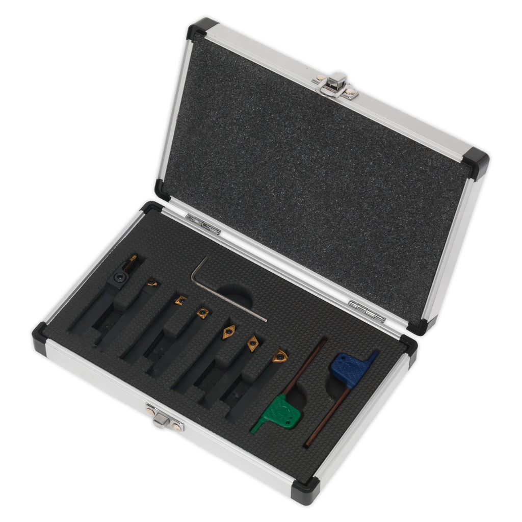 Indexable Lathe Turning Tool Set 10mm 7pc SM3025CS6