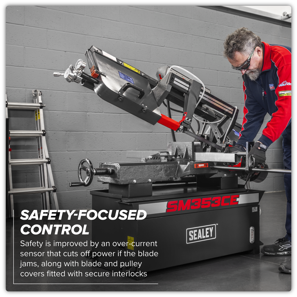 Horizontal Bandsaw with Hydraulic Arm 400mm SM353CE