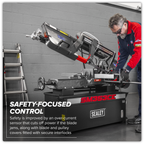 Horizontal Bandsaw with Hydraulic Arm 400mm SM353CE