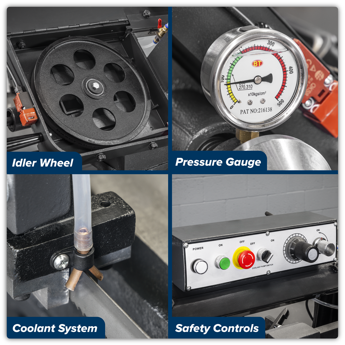 Horizontal Bandsaw with Hydraulic Arm 400mm SM353CE