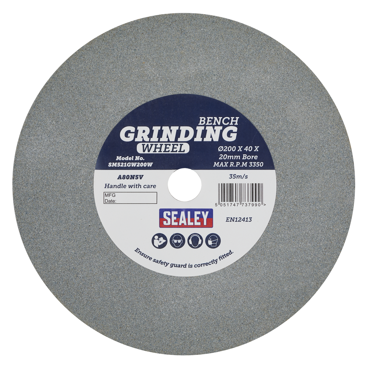 Wet Stone Wheel for SM521 200mm SM521GW200W