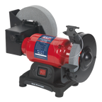 200/150mm Wet & Dry Bench Grinder 250W/230V SM521