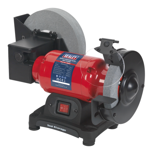 200/150mm Wet & Dry Bench Grinder 250W/230V SM521