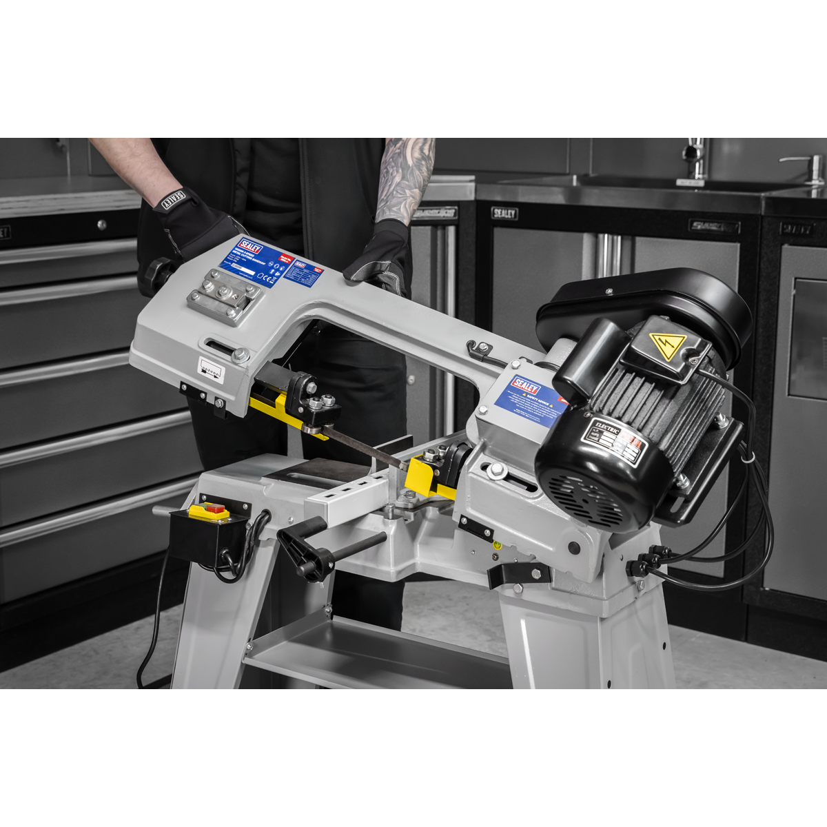 Metal Cutting Bandsaw 3-Speed 150mm 375W/230V SM5