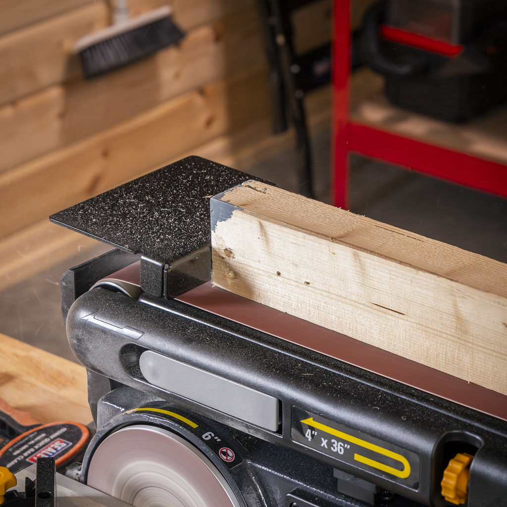 915 x 100mm Belt/150mm Disc Sander 370W/230V SM914