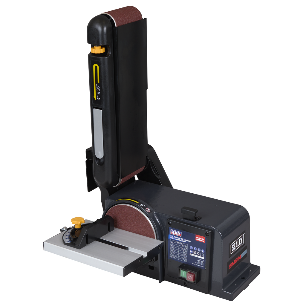915 x 100mm Belt/150mm Disc Sander 370W/230V SM914