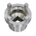 Motorcycle Swingarm Locknut Socket 4-Pin 42mm SMC21