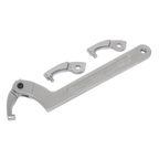 Adjustable C-Spanner Hook & Pin Wrench Set 51-121mm 4pc SMC2L