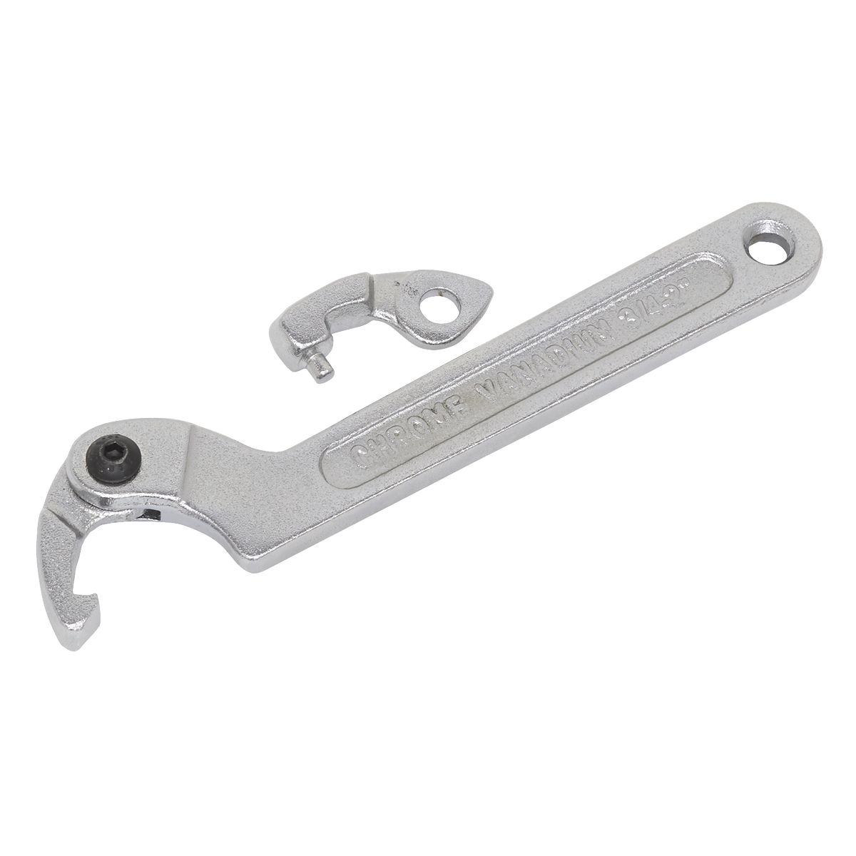 Adjustable C-Spanner Hook & Pin Wrench Set 19-51mm 3pc SMC2S