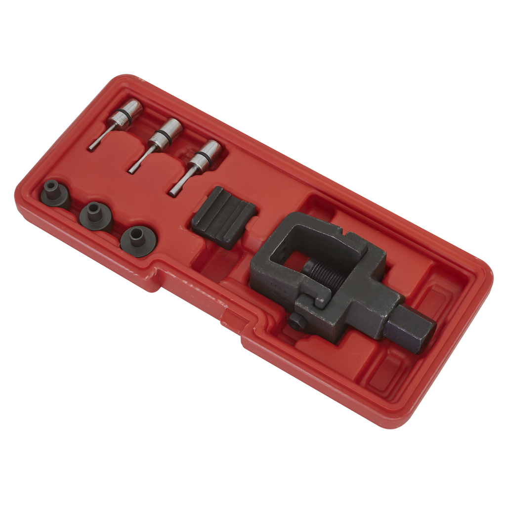 Heavy-Duty Motorcycle Chain Splitter & Riveting Tool Set SMC4