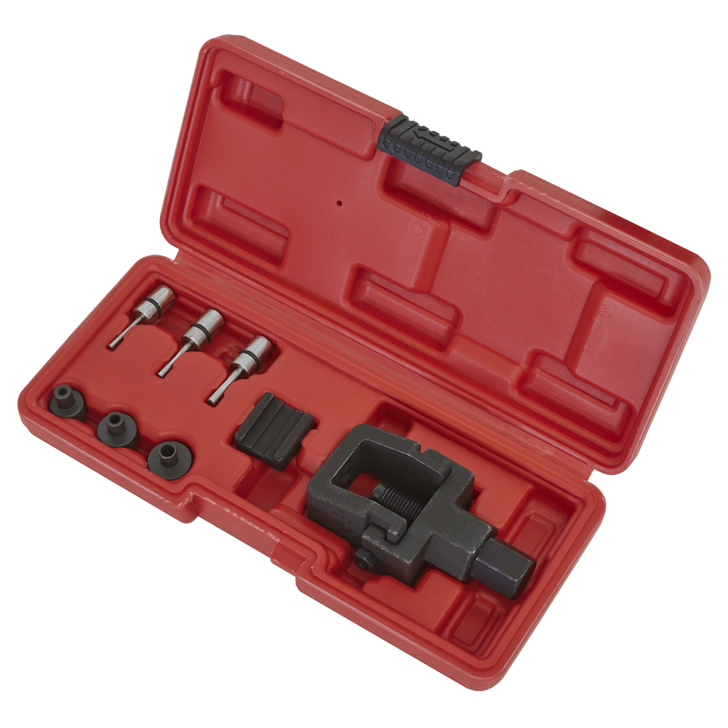 Heavy-Duty Motorcycle Chain Splitter & Riveting Tool Set SMC4