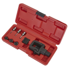 Heavy-Duty Motorcycle Chain Splitter & Riveting Tool Set SMC4