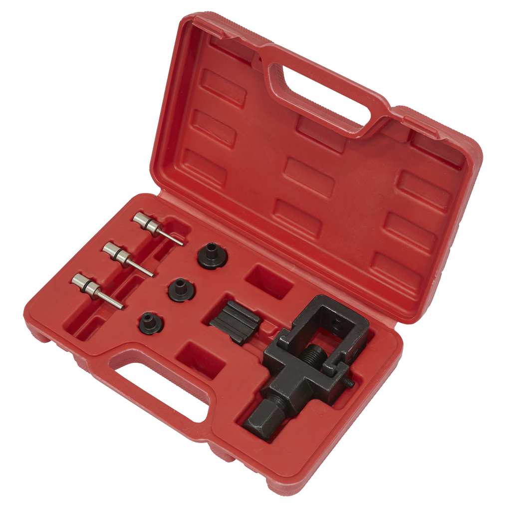 Heavy-Duty Motorcycle Chain Splitter & Riveting Tool Set SMC4