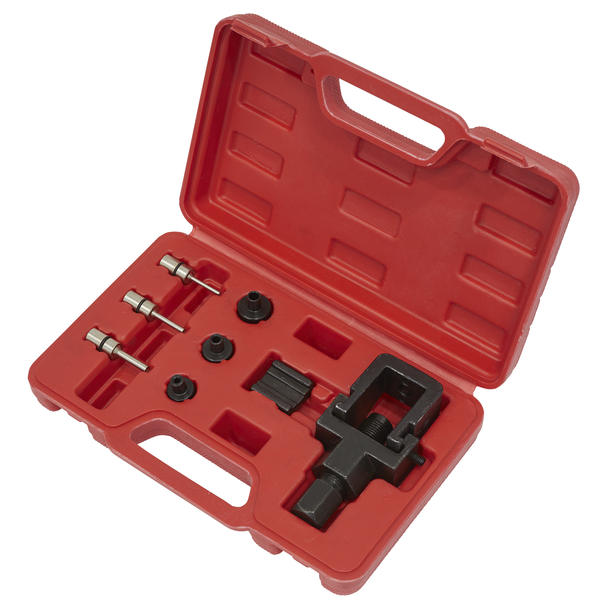 Heavy-Duty Motorcycle Chain Splitter & Riveting Tool Set SMC4