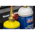 MAPP Gas & Oxygen Brazing Kit with 400g MAPP Cylinder & 950ml Oxygen Cylinder SMGKIT02