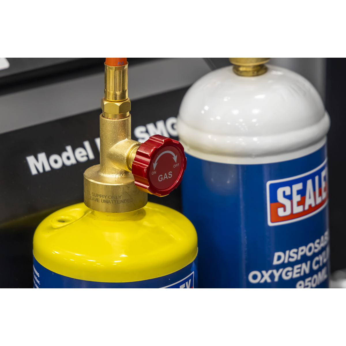 MAPP Gas & Oxygen Brazing Kit with 400g MAPP Cylinder & 950ml Oxygen Cylinder SMGKIT02