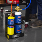 MAPP Gas & Oxygen Brazing Kit with 400g MAPP Cylinder & 950ml Oxygen Cylinder SMGKIT02