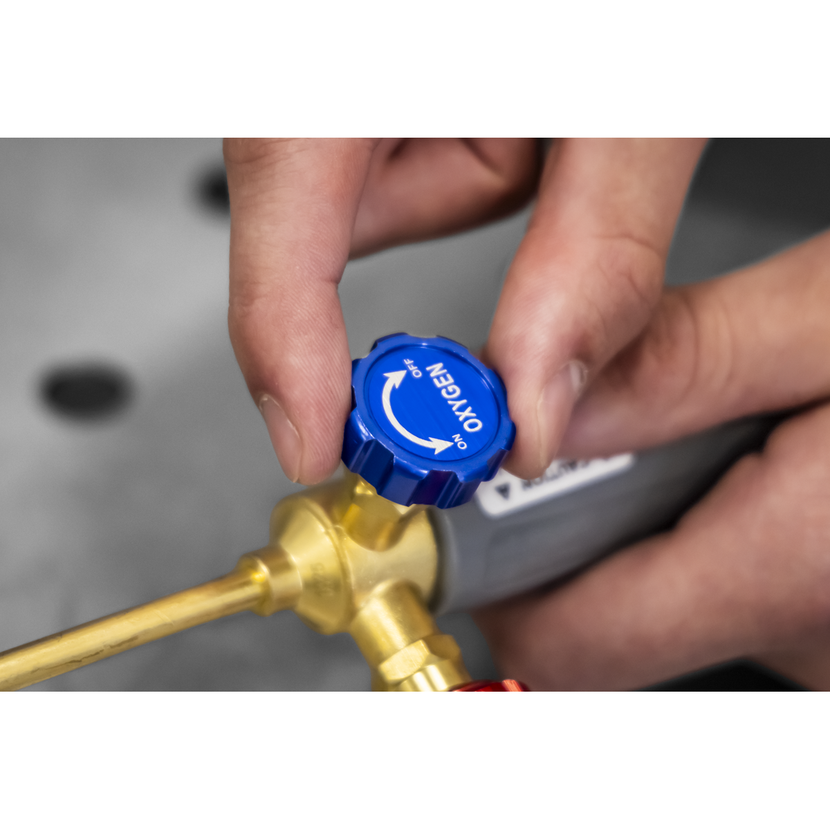 MAPP Gas & Oxygen Brazing Kit with 400g MAPP Cylinder & 950ml Oxygen Cylinder SMGKIT02