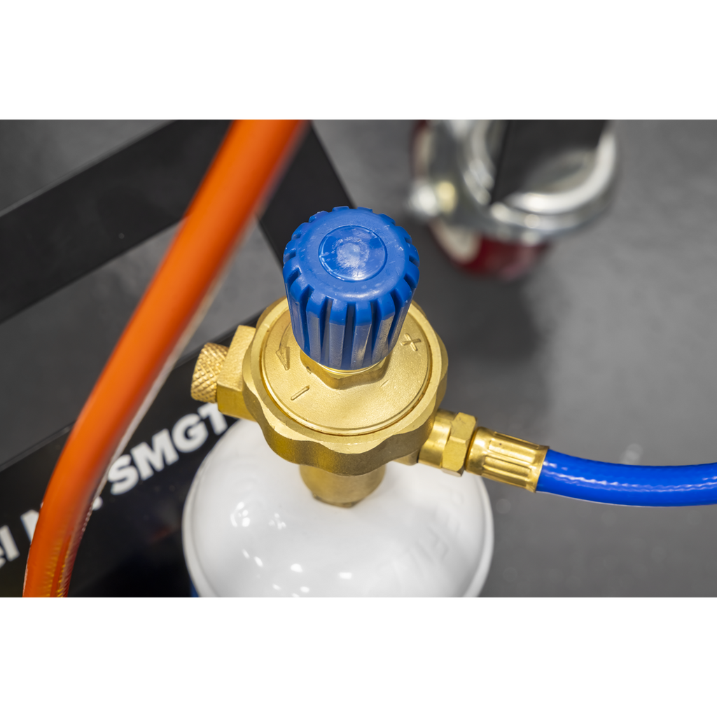 MAPP Gas & Oxygen Brazing Kit with 400g MAPP Cylinder & 950ml Oxygen Cylinder SMGKIT02