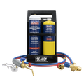 MAPP Gas & Oxygen Brazing Kit with 400g MAPP Cylinder & 950ml Oxygen Cylinder SMGKIT02