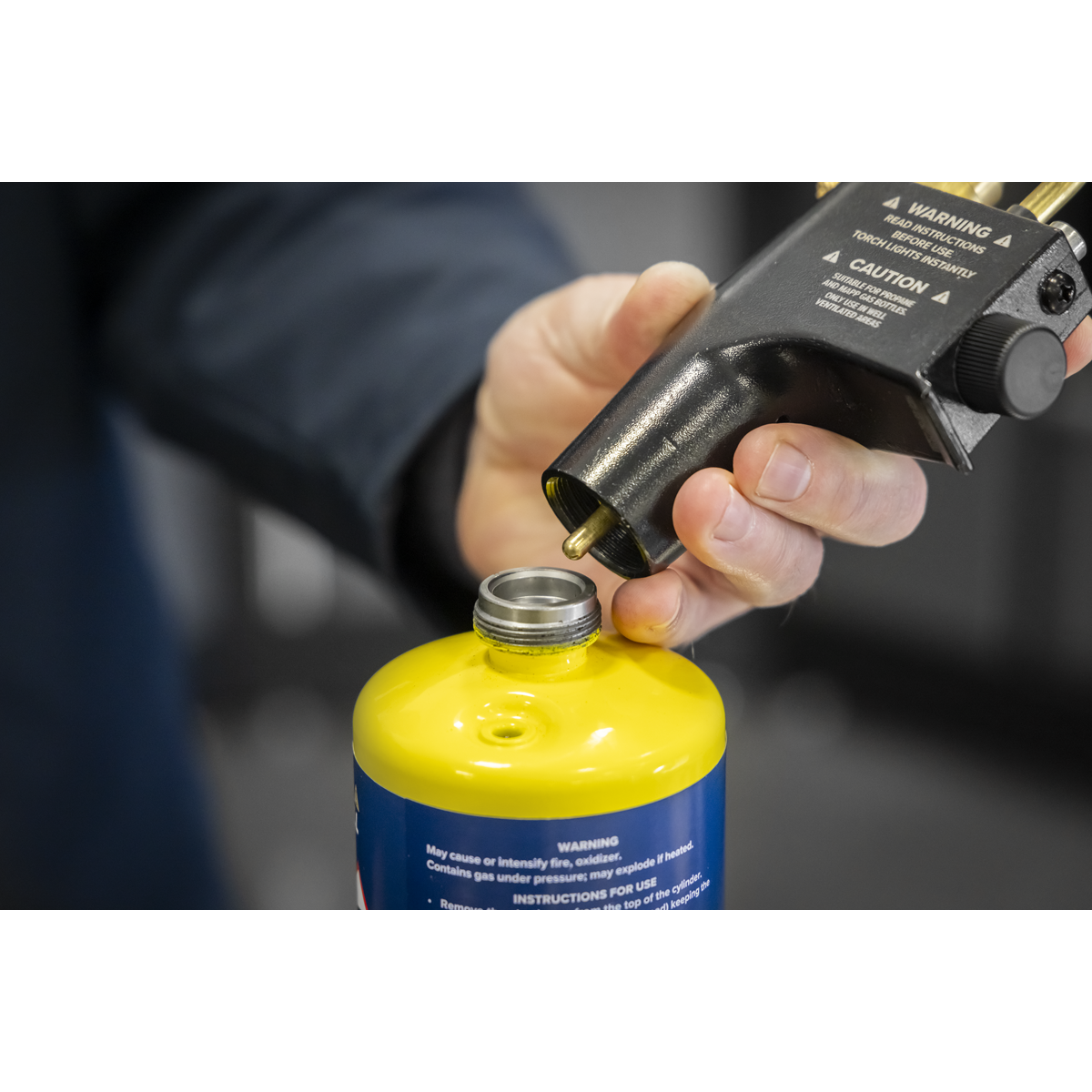 Industrial Mapp & Propane Gas Brazing Torch SMGT02