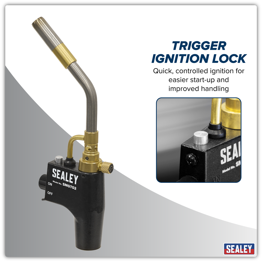 Industrial Mapp & Propane Gas Brazing Torch SMGT02