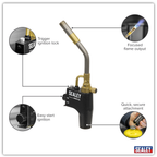 Industrial Mapp & Propane Gas Brazing Torch SMGT02