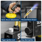 Industrial Mapp & Propane Gas Brazing Torch SMGT02