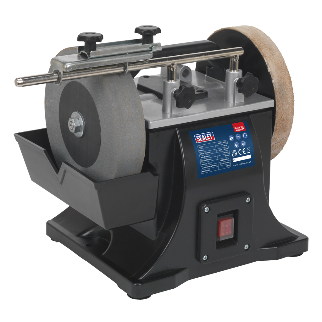 200mm Sharpener with Honing Wheel 180W SMS2101