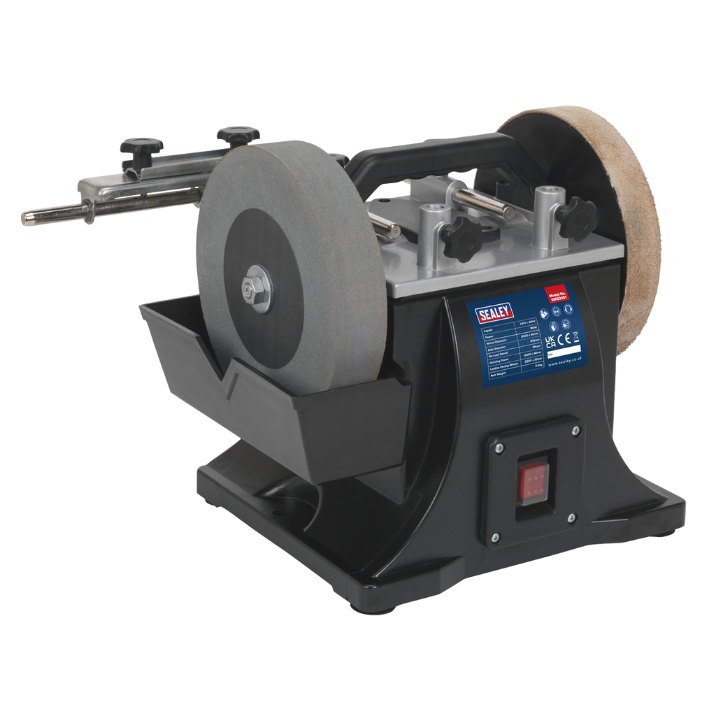 200mm Sharpener with Honing Wheel 180W SMS2101