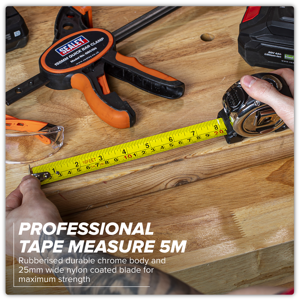 Professional Tape Measure 5m(16ft) SMT5P