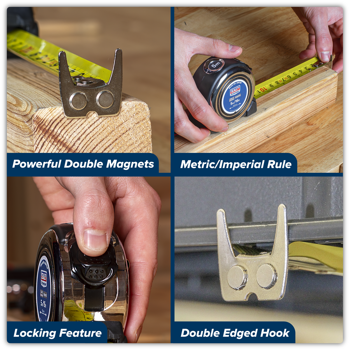 Professional Tape Measure 5m(16ft) SMT5P