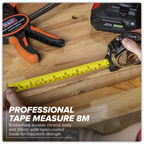 Professional Tape Measure 8m(26ft) SMT8P