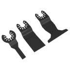 Multi-Tool Universal Cutting Blade Set 3pc SMTC3