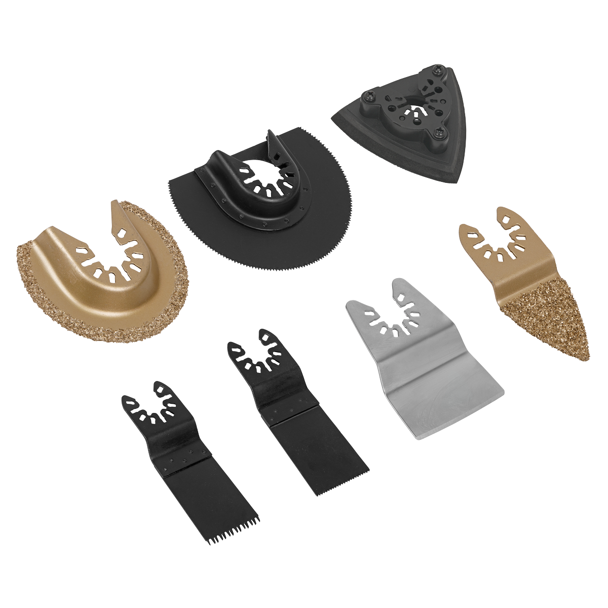 All-Purpose Multi-Tool Blade Set 7pc SMTS7